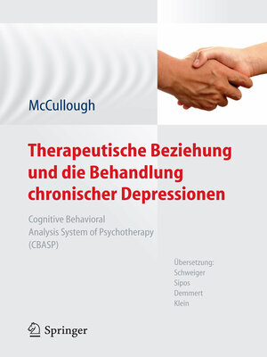 cover image of Therapeutische Beziehung und die Behandlung chronischer Depressionen